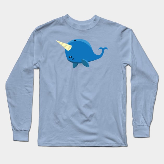 Nahhhh Whale Long Sleeve T-Shirt by dhartist